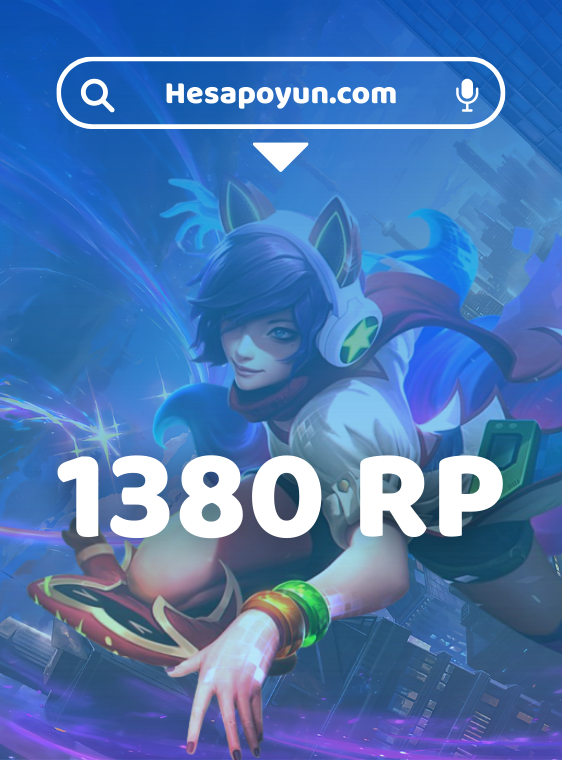 League of Legends 1380 RP
