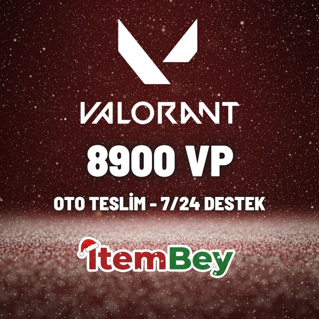 Valorant 8900 VP Süpriz Paket