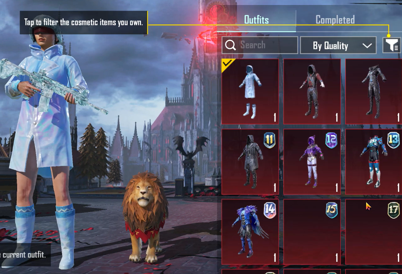 BUZ 6 BUZ DİYARI SETLİ HESAP PUBG MOBİLE