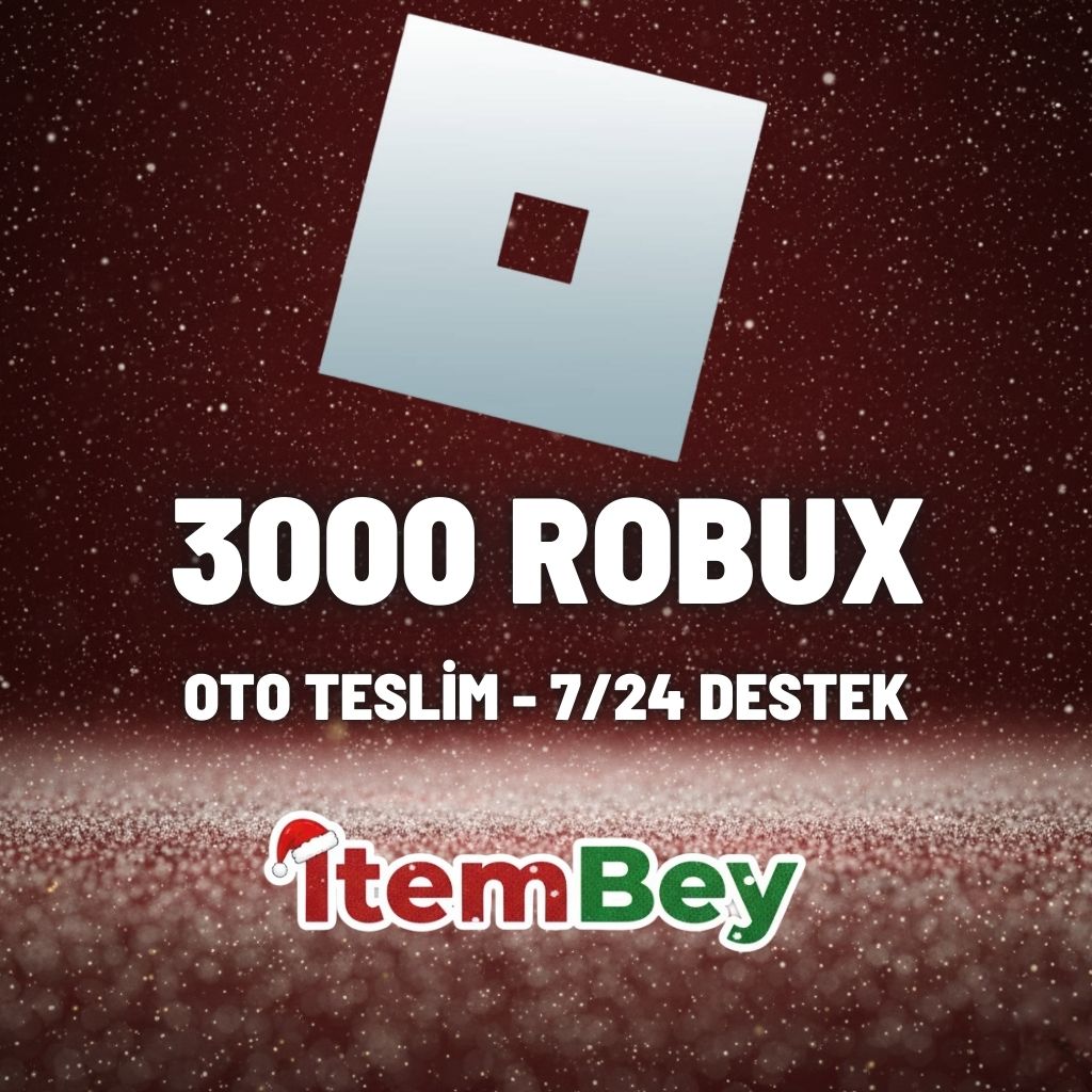 Roblox 3000 Robux Global Sürpriz Paket #1