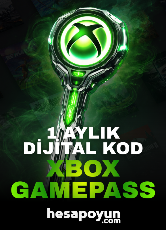 Xbox GamePass 1 Aylık Dijital Kod