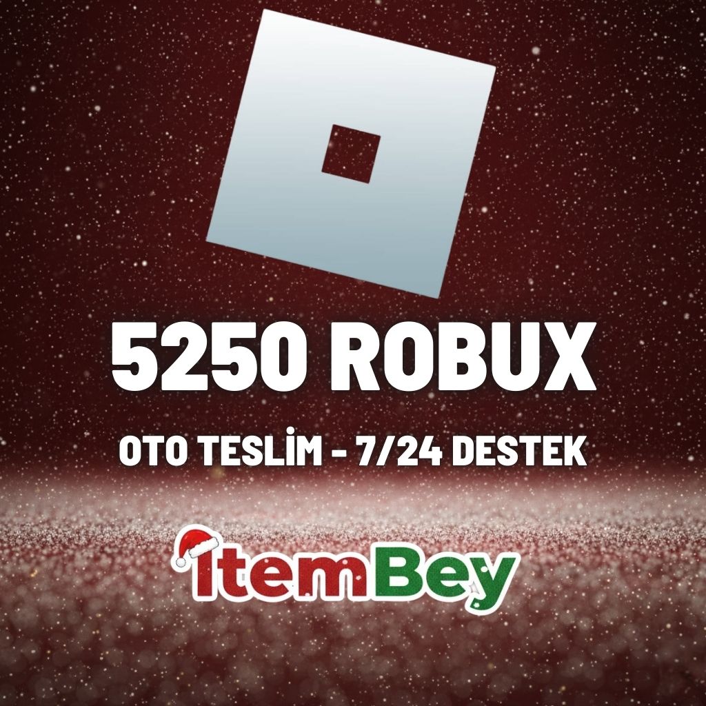 Roblox 5250 Robux Global Sürpriz Paket