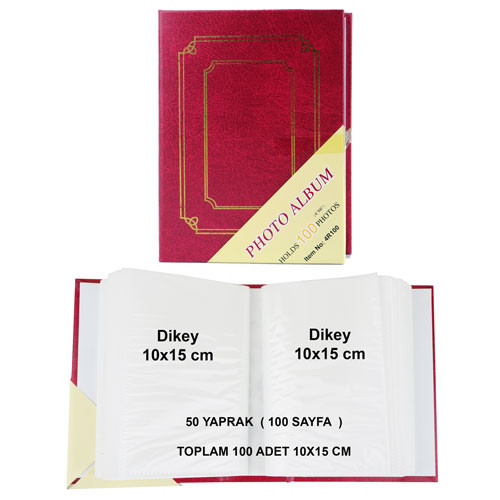 100 lük 10x15 cm Fotoğraf Albümü