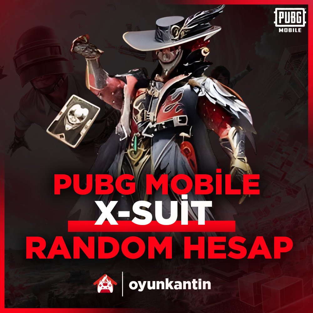 X-SUİT PUBG MOBİLE RANDOM HESAP